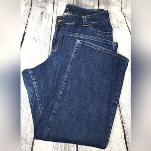 Lane Bryant blue distinctly boot denim jeans size average 20w